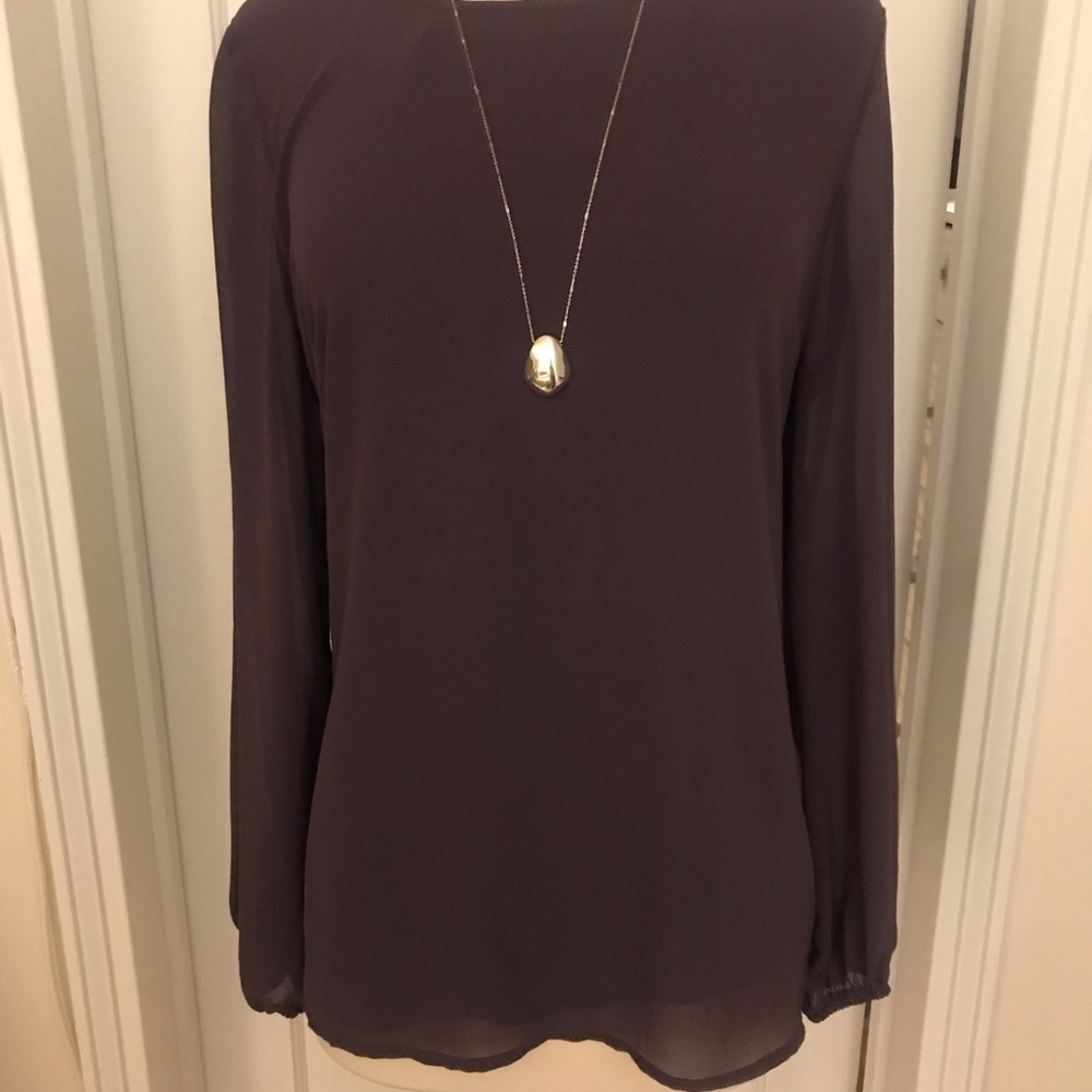 Entro Lace Back Blouse